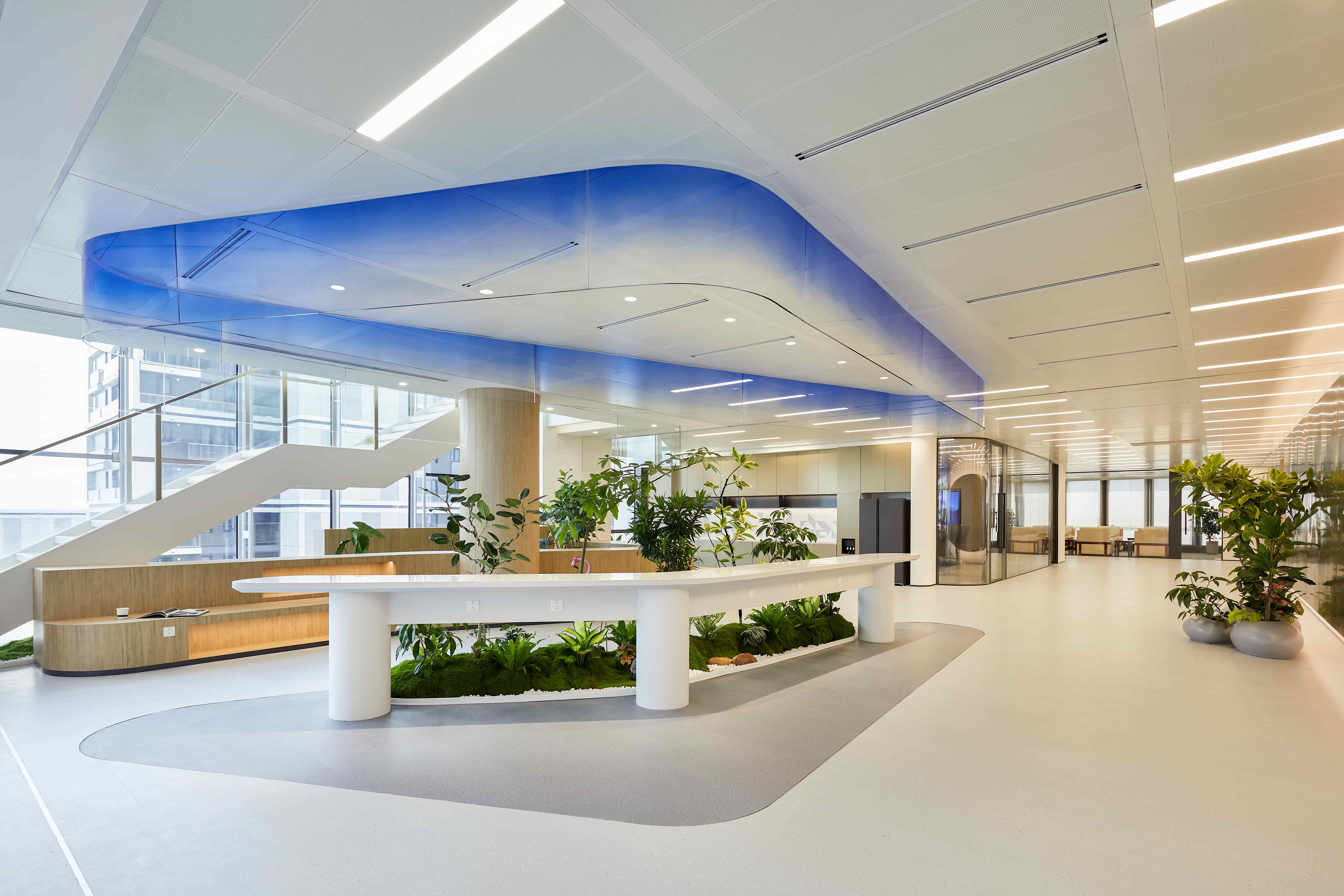 上海华院计算张江学之门新办公室装修项目